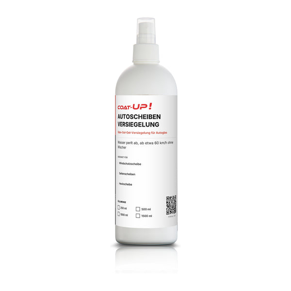 Coat-Up Autoscheiben-Versiegelung Sprühflasche mit Lotos-Effekt für Windschutzscheibe